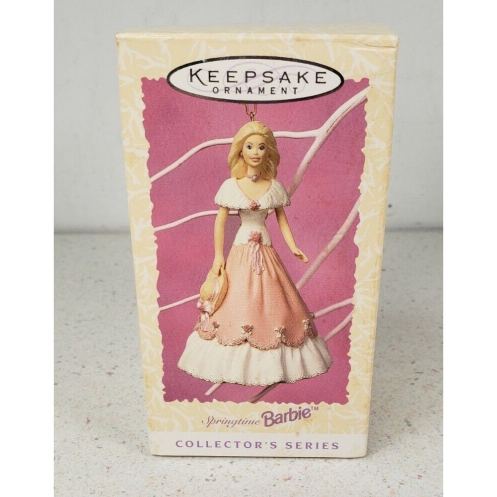 Vintage Hallmark 1995 "Springtime Barbie" Collector's Series Christmas Ornament